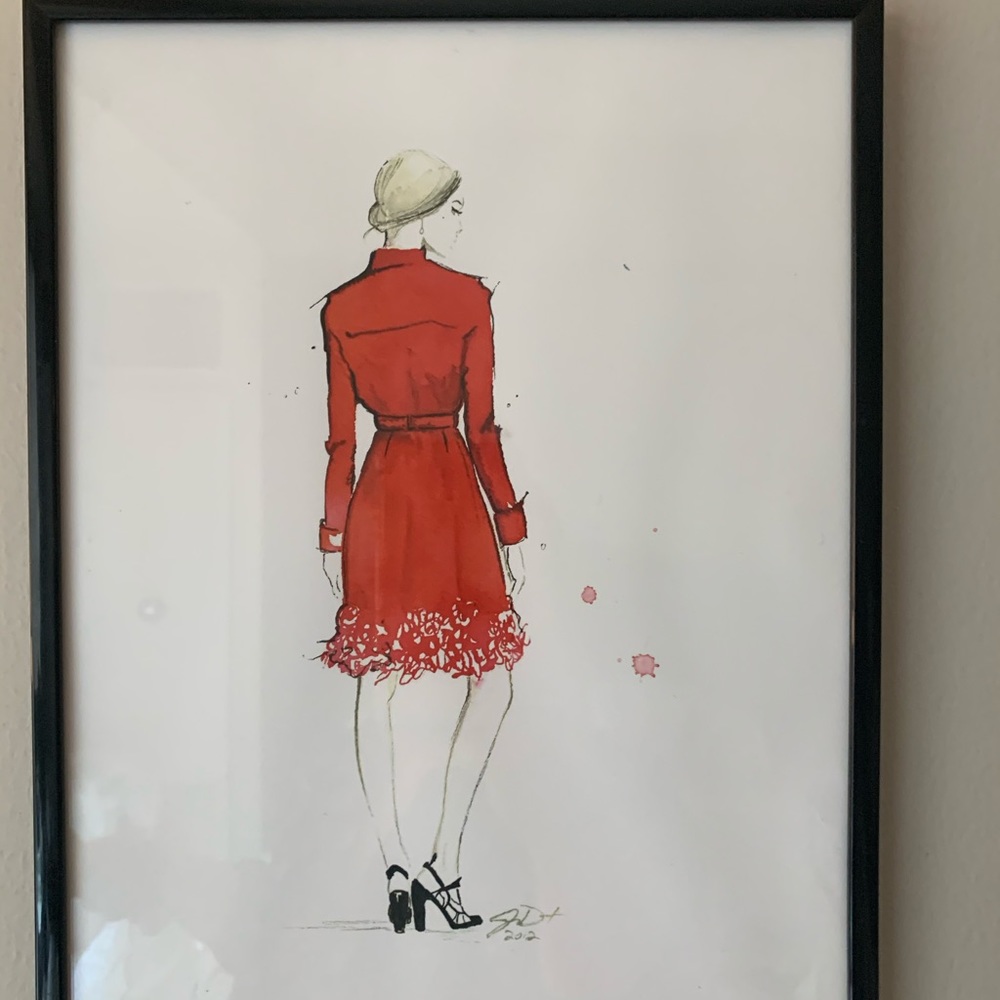 8.5” x 11” Fashion Illustrations